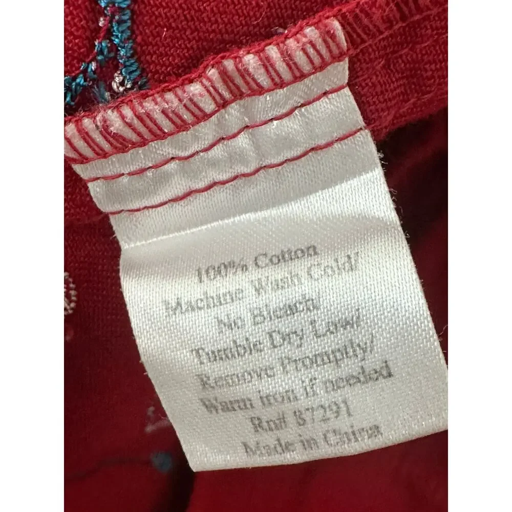 Johnny Was Embroidered Dragon Print Red Blazer Size Small Y2KRed Chinoiserie